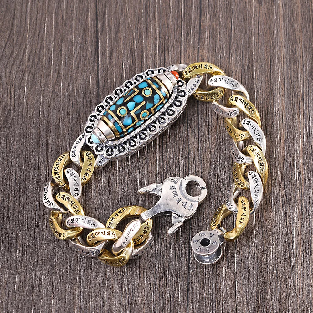 🪬Pulsera de Nueve Ojos🧿Protección Dzi Giratoria™️ / Oferta Magica 2X1 gratis