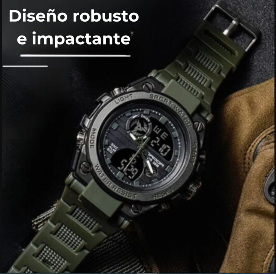 Reloj Táctico PRO™ - Indestructible y Resistente al Agua