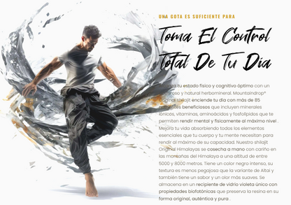 Shilajit 100% Puro 💎 Fuente de Energía Vital del Himalaya